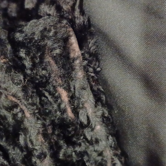 Genuine Persian Lamb Cropped 3/4 Sleeve Jacket- Sz. Med - Picture 10 of 14